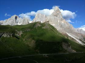 Val di Fiemme - horská skupina Pale di San Martino