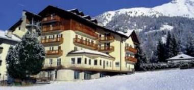 Italský hotel Bellamonte v zimě