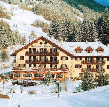 Italský hotel Rio Stava Family Resort v zimě