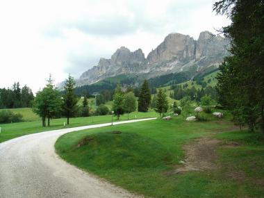 Italská oblast Rosengarten - Latemar