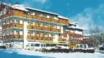 Italský hotel Olimpionico v zimě