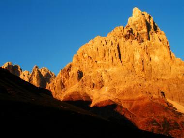 Val di Fiemme - horská skupina Pale di San Martino