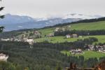 Letní krajina údolí Val di Fiemme
